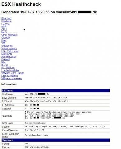Download web tool or web app ESX Healthcheck Script Download web tool or web app ESX Healthcheck Script