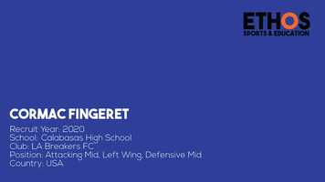 Free download Ethos Sports and Education | Cormac Fingeret video and edit with RedcoolMedia movie maker MovieStudio video editor online and AudioStudio audio editor onlin