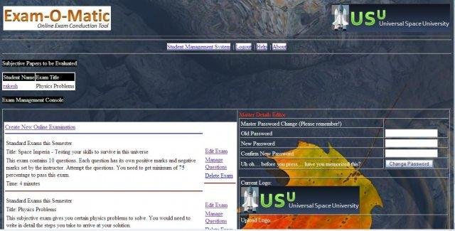 Download web tool or web app Exam-O-Matic