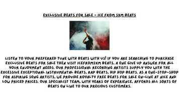 Free download Exclusive Beats for Sale - Ice From Sxm Beats.mp4 video and edit with RedcoolMedia movie maker MovieStudio video editor online and AudioStudio audio editor onlin