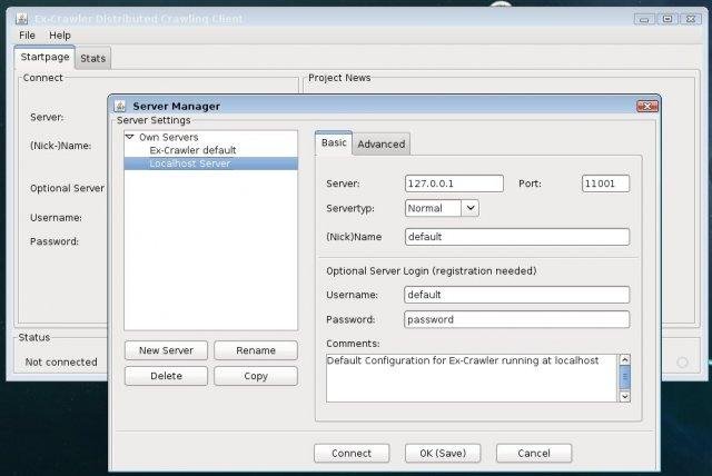 Download web tool or web app Ex-Crawler