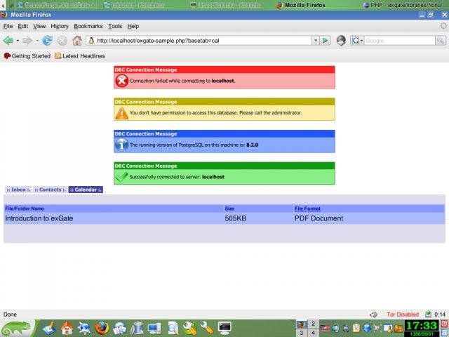 Download web tool or web app exGate PHP Framework