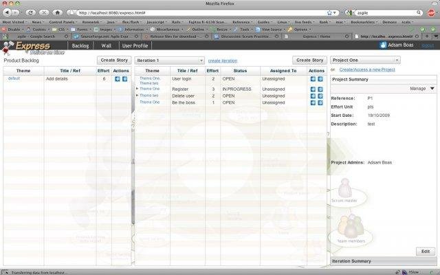 Download web tool or web app Express