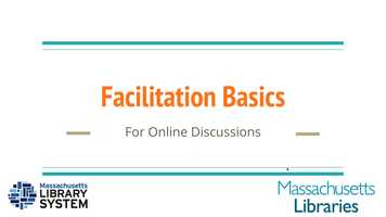 Free download Facilitation Basics for Project READY Cohorts video and edit with RedcoolMedia movie maker MovieStudio video editor online and AudioStudio audio editor onlin