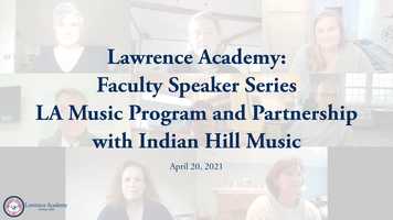 Free download Faculty Speaker Series | Music Program and Partnership with Indian Hill Music | April 20 video and edit with RedcoolMedia movie maker MovieStudio video editor online and AudioStudio audio editor onlin