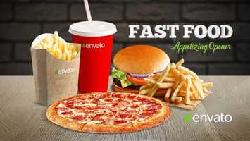 Free download Fast Food Appetizing Opener | After Effects Project Files - Videohive template video and edit with RedcoolMedia movie maker MovieStudio video editor online and AudioStudio audio editor onlin