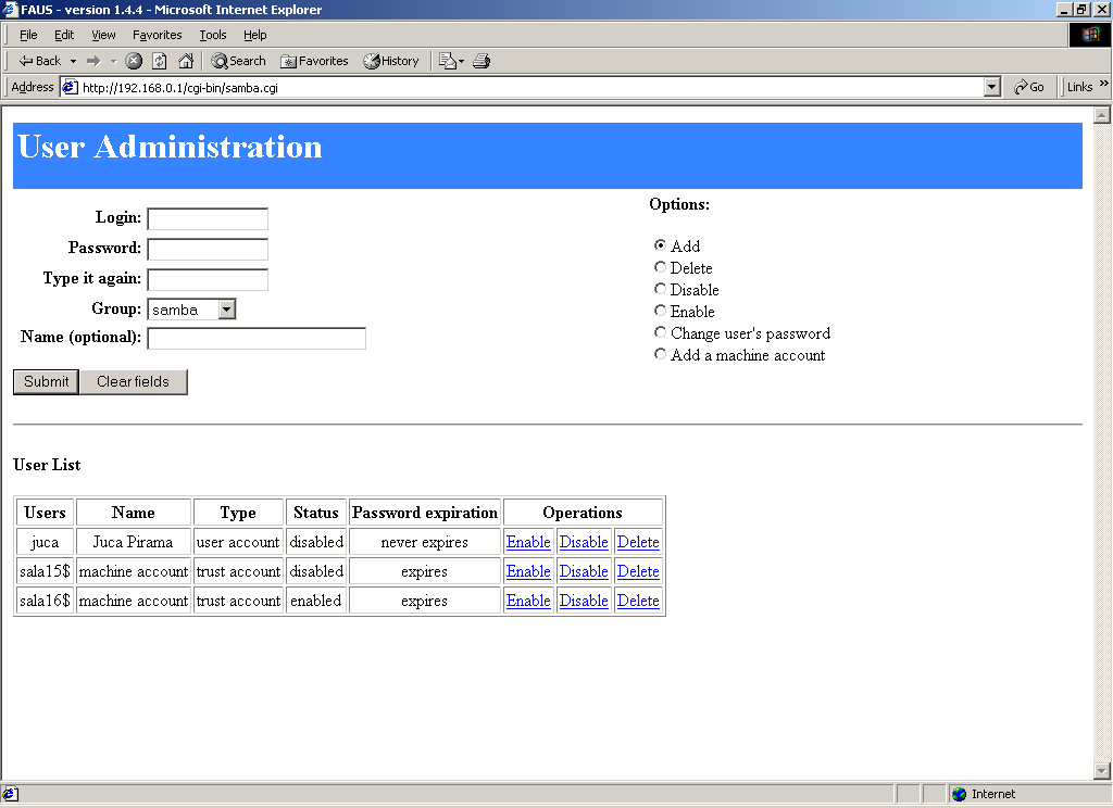 Download web tool or web app FAUS Download web tool or web app FAUS