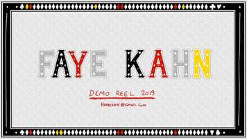 Free download Faye Kahn 2D Animation Reel January 2019 video and edit with RedcoolMedia movie maker MovieStudio video editor online and AudioStudio audio editor onlin