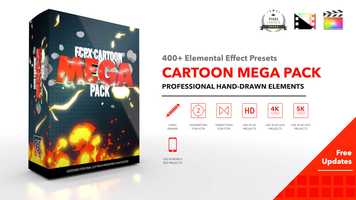 Free download FCPX Cartoon Mega Pack - Animated hand-drawn elements for FCPX - Pixel Film Studios video and edit with RedcoolMedia movie maker MovieStudio video editor online and AudioStudio audio editor onlin