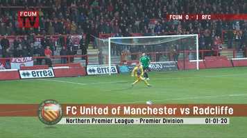 Free download FC United vs Radcliffe - Goals - 01-01-20 video and edit with RedcoolMedia movie maker MovieStudio video editor online and AudioStudio audio editor onlin