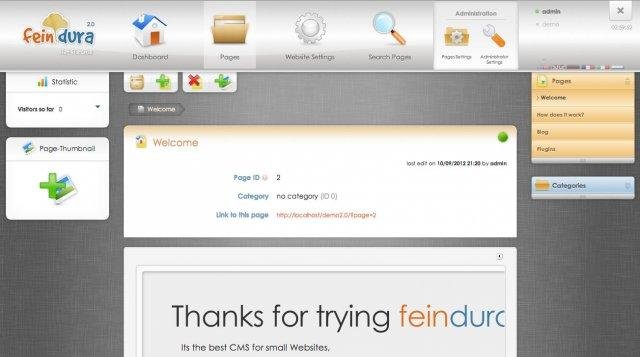 Download web tool or web app feindura - Flat File CMS Download web tool or web app feindura - Flat File CMS