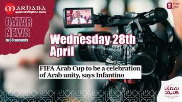 Free download FIFA Arab Cup to be a celebration of Arab unity says Infantino video and edit with RedcoolMedia movie maker MovieStudio video editor online and AudioStudio audio editor onlin