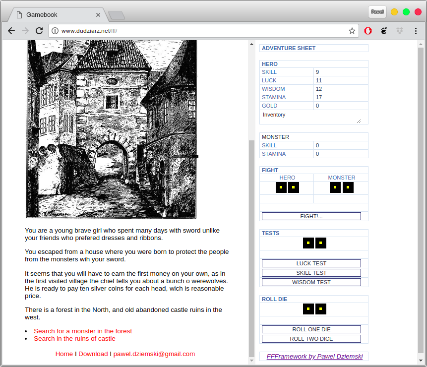 Download web tool or web app Fighting Fantasy Framework Download web tool or web app Fighting Fantasy Framework