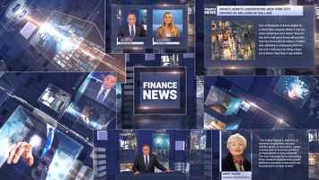 Free download Finance News Broadcast Package Motion Design video and edit with RedcoolMedia movie maker MovieStudio video editor online and AudioStudio audio editor onlin