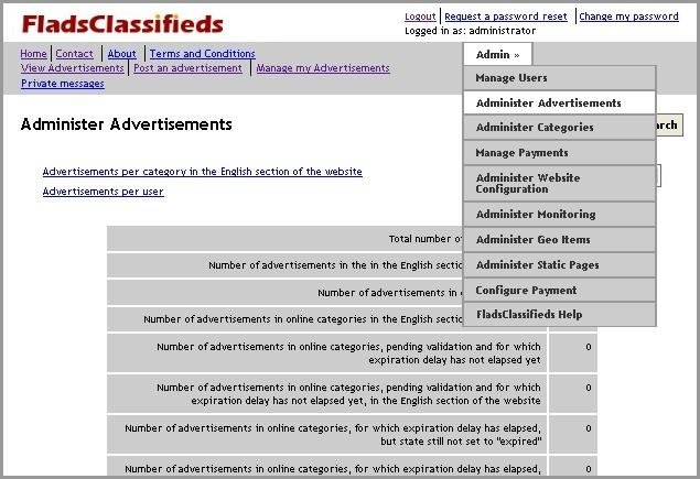 Download web tool or web app FladsClassifieds