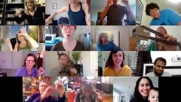 Free download FLASHDANCE ON ZOOM! video and edit with RedcoolMedia movie maker MovieStudio video editor online and AudioStudio audio editor onlin