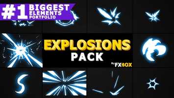 Free download Flash FX Explosion Elements And Transitions | After Effects | After Effects Project Files - Videohive template video and edit with RedcoolMedia movie maker MovieStudio video editor online and AudioStudio audio editor onlin
