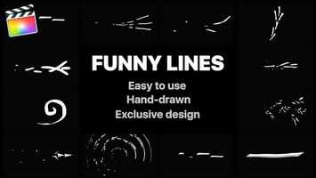 Free download Flash FX Funny Lines | Apple Motion Files video and edit with RedcoolMedia movie maker MovieStudio video editor online and AudioStudio audio editor onlin