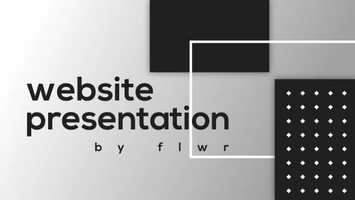 Free download Flat Website Presentation Motion Design video and edit with RedcoolMedia movie maker MovieStudio video editor online and AudioStudio audio editor onlin