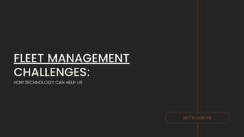 Free download Fleet Management Challenges How Technology Can Help .mp4 video and edit with RedcoolMedia movie maker MovieStudio video editor online and AudioStudio audio editor onlin