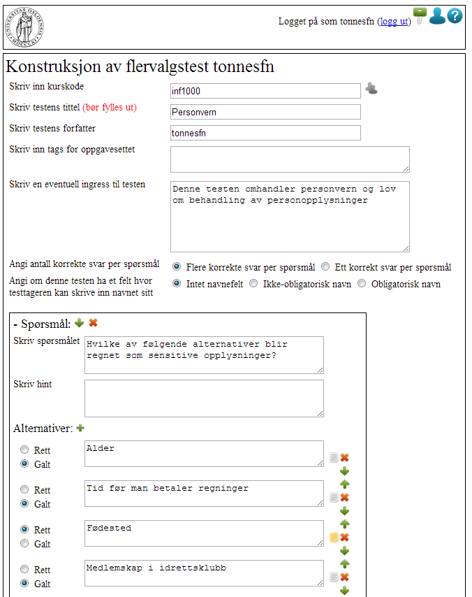Download web tool or web app Flervalgssystem