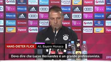 Free download Flick difende Lucas Hernandez Lo aiuteremo video and edit with RedcoolMedia movie maker MovieStudio video editor online and AudioStudio audio editor onlin