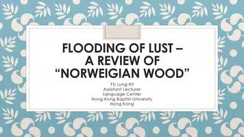 Free download Flooding of Lust  A Review of Norweigian Wood video and edit with RedcoolMedia movie maker MovieStudio video editor online and AudioStudio audio editor onlin