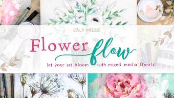 Free download Flower Flow - Online Art Class with Laly Mille video and edit with RedcoolMedia movie maker MovieStudio video editor online and AudioStudio audio editor onlin