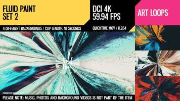 Free download Fluid Paint (Set 2) video and edit with RedcoolMedia movie maker MovieStudio video editor online and AudioStudio audio editor onlin