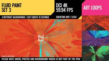 Free download Fluid Paint (Set 3) video and edit with RedcoolMedia movie maker MovieStudio video editor online and AudioStudio audio editor onlin