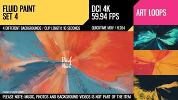 Free download Fluid Paint (Set 4) video and edit with RedcoolMedia movie maker MovieStudio video editor online and AudioStudio audio editor onlin