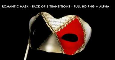 Free download Flying Romantic Mask - Pack of 3 | Motion Graphics - Envato elements video and edit with RedcoolMedia movie maker MovieStudio video editor online and AudioStudio audio editor onlin