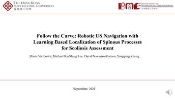 Free download Follow the Curve: Robotic-Ultrasound Navigation with Learning Based Localization of Spinous Processes for Scoliosis Assessment video and edit with RedcoolMedia movie maker MovieStudio video editor online and AudioStudio audio editor onlin