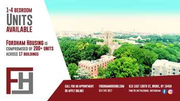 Free download Fordham Housing Units Available Social Media Trailer video and edit with RedcoolMedia movie maker MovieStudio video editor online and AudioStudio audio editor onlin