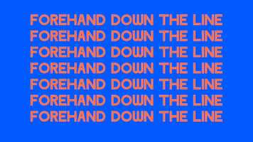Free download Forehand Down the Line teaser video and edit with RedcoolMedia movie maker MovieStudio video editor online and AudioStudio audio editor onlin
