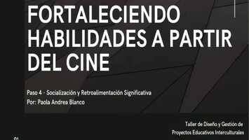 Free download Fortaleciendo habilidades a partir del cine - Taller de diseo video and edit with RedcoolMedia movie maker MovieStudio video editor online and AudioStudio audio editor onlin
