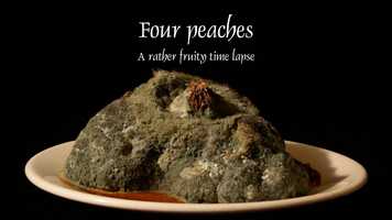 Free download Four peaches : A rather fruity time lapse video and edit with RedcoolMedia movie maker MovieStudio video editor online and AudioStudio audio editor onlin
