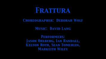 Free download Frattura - 2010 MEN IN DANCE Festival video and edit with RedcoolMedia movie maker MovieStudio video editor online and AudioStudio audio editor onlin
