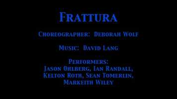 Free download Frattura - 2010 MEN IN DANCE Festival video and edit with RedcoolMedia movie maker MovieStudio video editor online and AudioStudio audio editor onlin