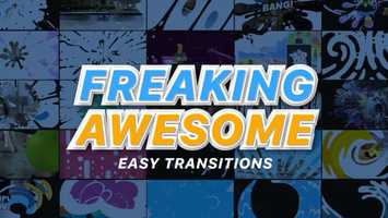 Free download Freaking Awesome Transitions Motion Design video and edit with RedcoolMedia movie maker MovieStudio video editor online and AudioStudio audio editor onlin