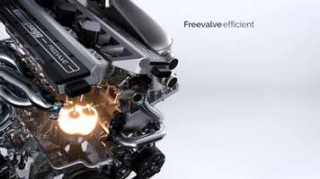 Free download Freevalve valvetrain featured in the Koenigsegg Gemera TFG video and edit with RedcoolMedia movie maker MovieStudio video editor online and AudioStudio audio editor onlin
