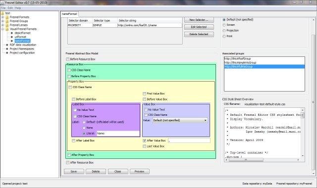 Download web tool or web app Fresnel Editor
