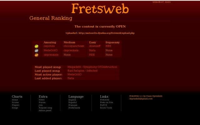 Download web tool or web app Fretsweb