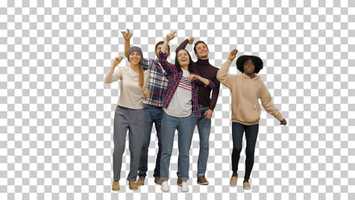 Free download Friends at The Concert Having Fun, Alpha Channel | Stock Footage - Videohive video and edit with RedcoolMedia movie maker MovieStudio video editor online and AudioStudio audio editor onlin