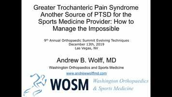 Free download FRI-Grand3-417-Evolving Technique Update- Greater Trochanteric Pain Syndrome- Another Source Of PTSD For The Sports Medicine Pro video and edit with RedcoolMedia movie maker MovieStudio video editor online and AudioStudio audio editor onlin
