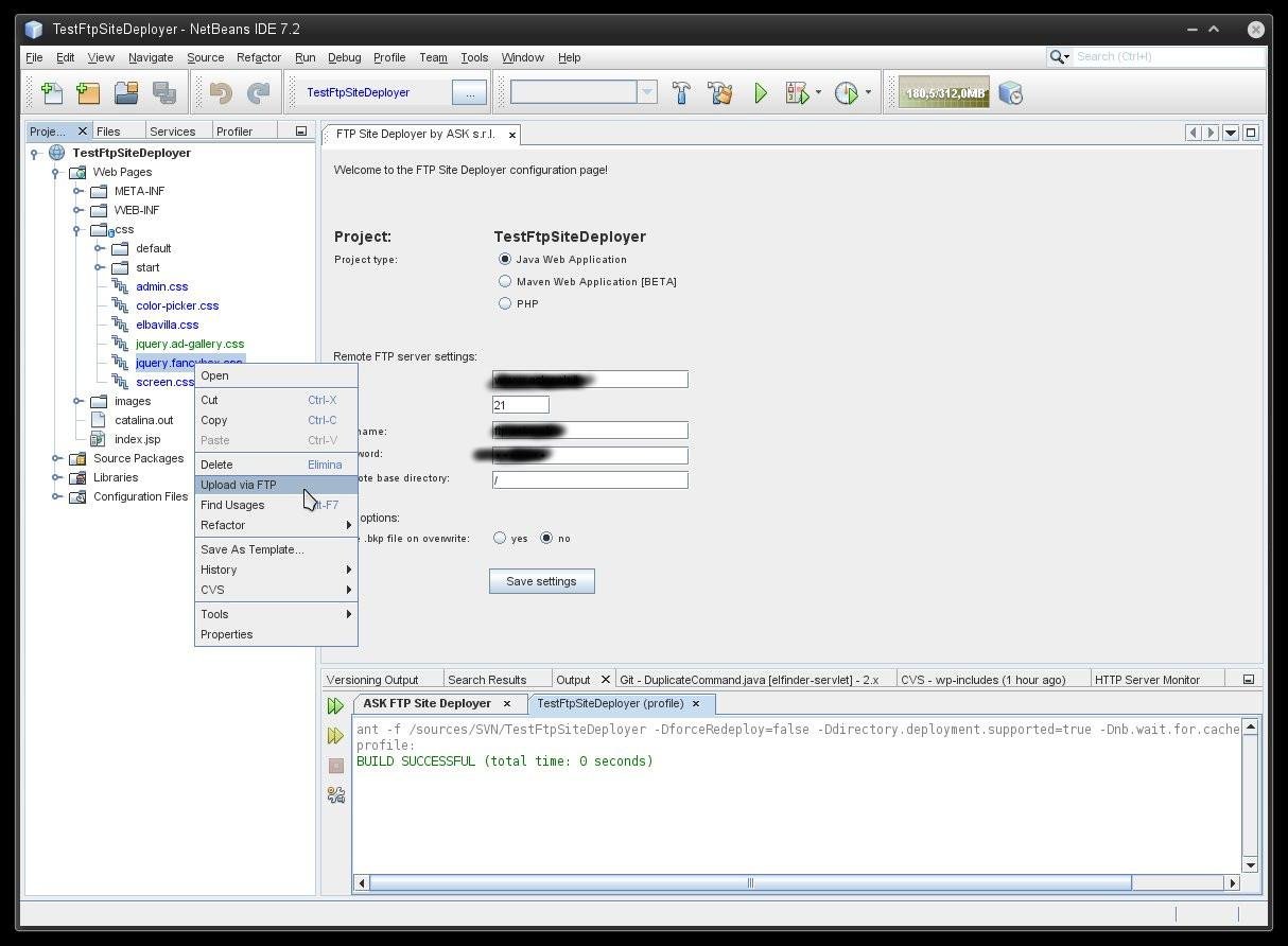 Download web tool or web app Ftp Site Deployer