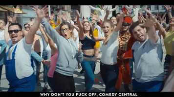 Free download Fuck Off, Comedy Central - 10th anniversary spot video and edit with RedcoolMedia movie maker MovieStudio video editor online and AudioStudio audio editor onlin