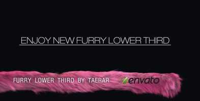 Free download Furry Lower Third | After Effects Project Files - Videohive template video and edit with RedcoolMedia movie maker MovieStudio video editor online and AudioStudio audio editor onlin