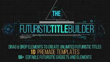 Free download Futuristic Title Builder | After Effects Template video and edit with RedcoolMedia movie maker MovieStudio video editor online and AudioStudio audio editor onlin