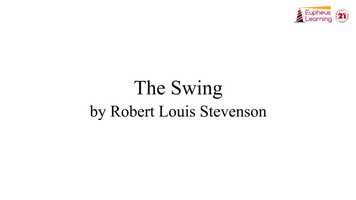 Free download G2_Poem 2_The Swing_Animation video and edit with RedcoolMedia movie maker MovieStudio video editor online and AudioStudio audio editor onlin